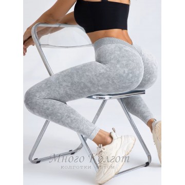 Леггинсы варёнки с V-поясом Leggings model 82